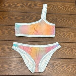 Pastel One-Shoulder Bikini